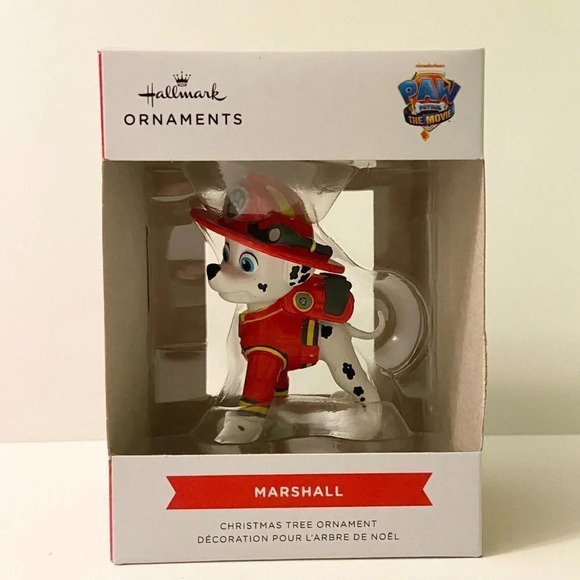Hallmark Christmas Ornament Paw  Patrol Marshall Spinmaster New - Picture 1 of 7